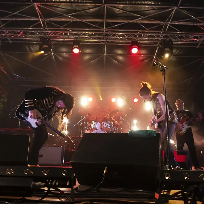 Jessie Lee & The Alchemists en concert au festival de Blues de Dax.