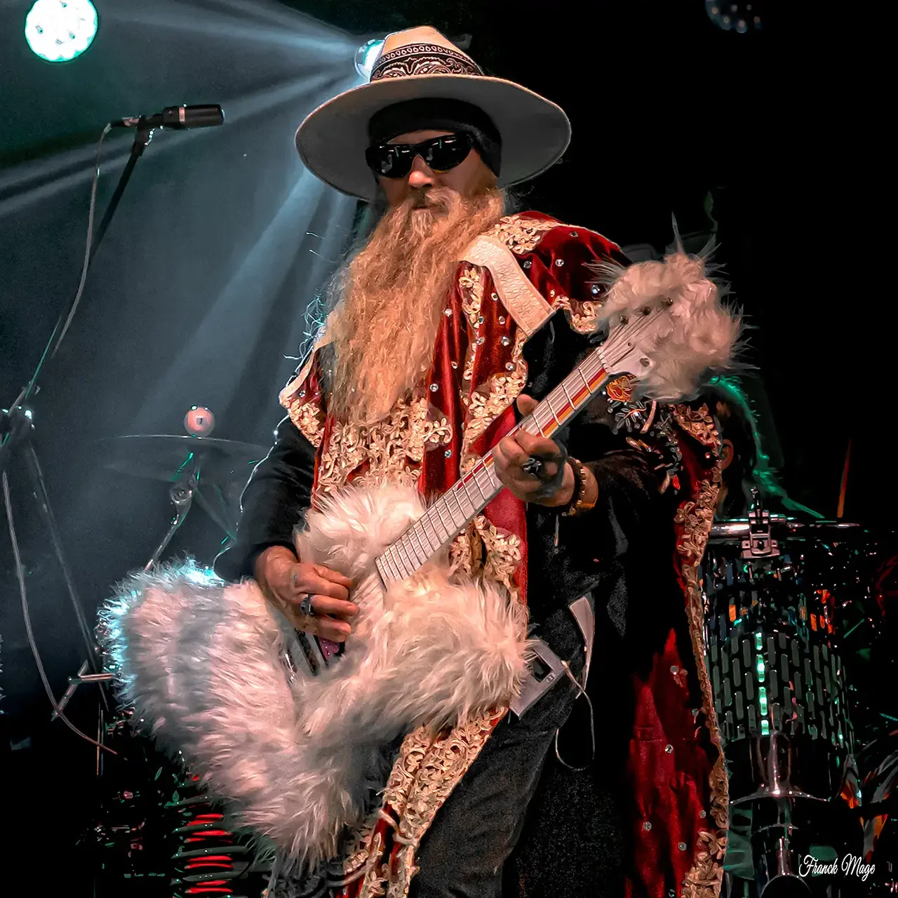 Fuzz Top est un tribute band français qui rend hommage à ZZ Top.