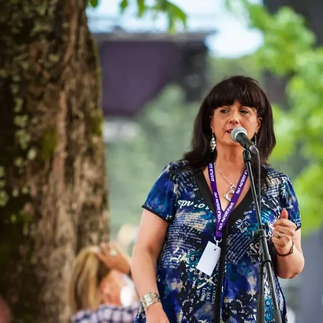 Concert de Gladys Amoros & Michel Foizon à Dax le 11 juillet 2015.