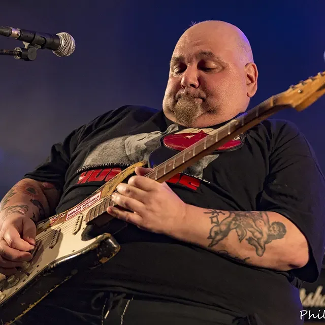 Theodore Joseph Horowitz, dit Popa Chubby en concert à Dax.