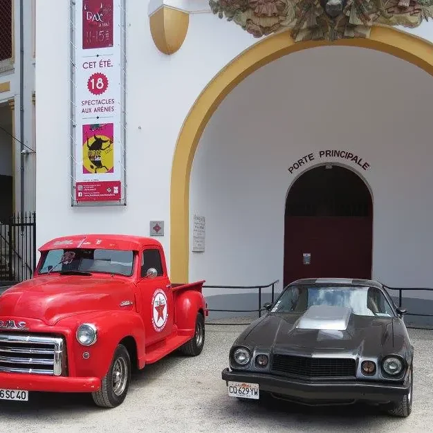 American Crazy Cars au Motors n' Blues de Dax le 9 juillet 2016.