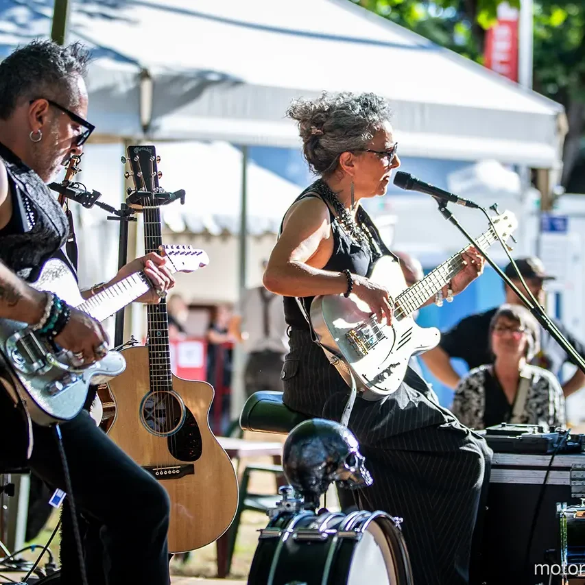 Concert de La Bedoune au festival de Blues à Dax le 3 juillet 2026.
