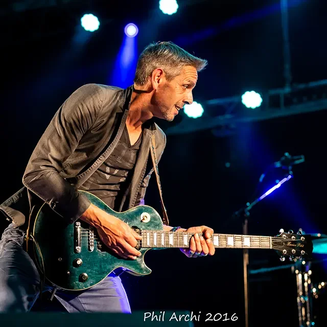 Miguel M au festival Motors n' Blues 2016.