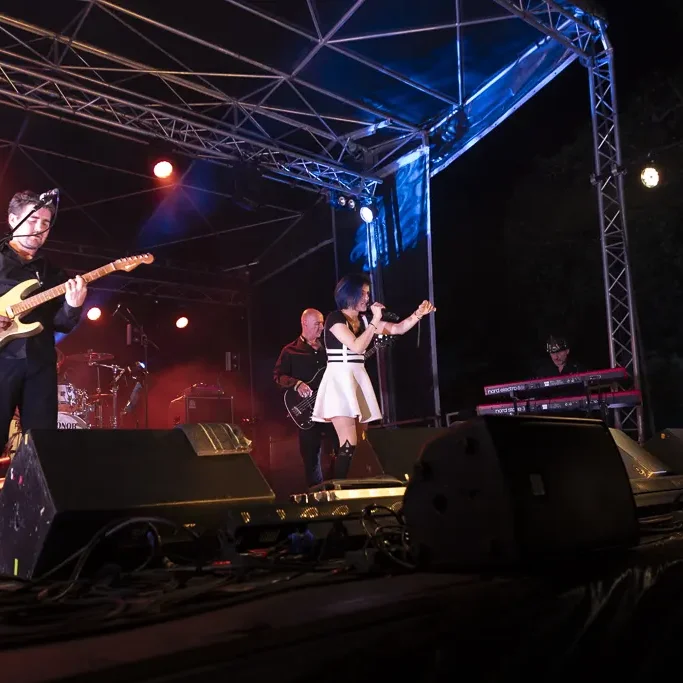 Little Mouse and The Hungry Cats en concert à Dax le 8 juillet 2023.