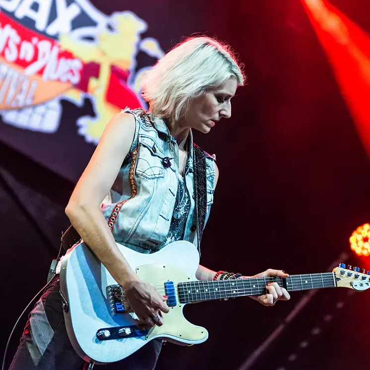 Concert de Gaëlle Buswel au Motors n' Blues 2019.