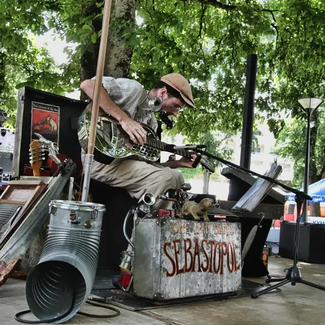 Sébastopol en concert au Dax Motors Blues Festival de 2014.