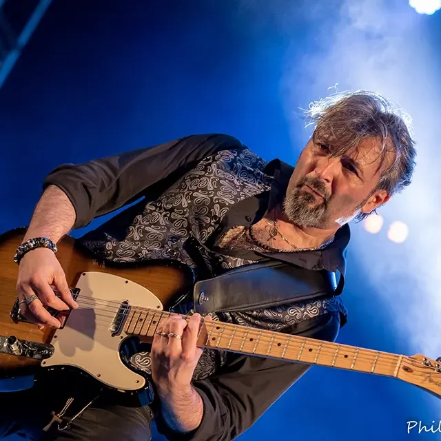 Jesus Volt au festival Motors n' Blues de Dax le 9 juillet 2016.