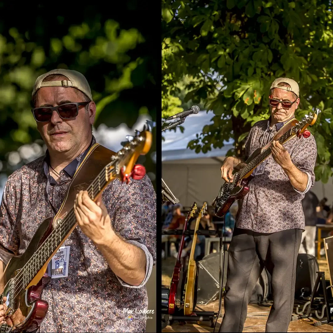 Fingers of Blues avec Patrice Feugas en concert au festival de Blues de Dax.