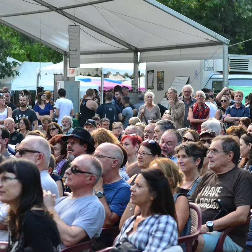 Concert sur la scène Indian Victory en juillet 2019.