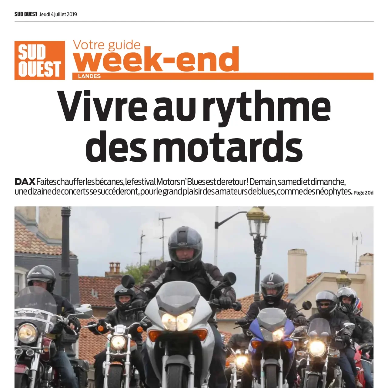 Journal Sud Ouest.