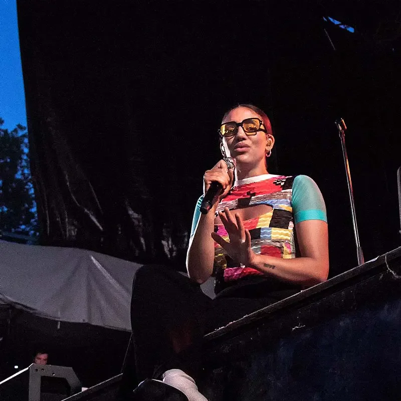 Concert de Kimberose à Dax le 14 juillet 2022.